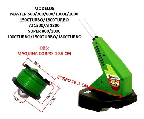 Trapp Master 500 700 800 1000l 1500 1800 Carretel Tampa Mola 1