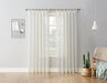 No 918 Andorra Floral Collection Sheer Panel Curtain 3