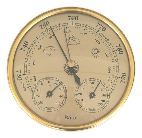 Para . Precisão 3 Em 1 Barômetro, Estação Meteorológica / 0