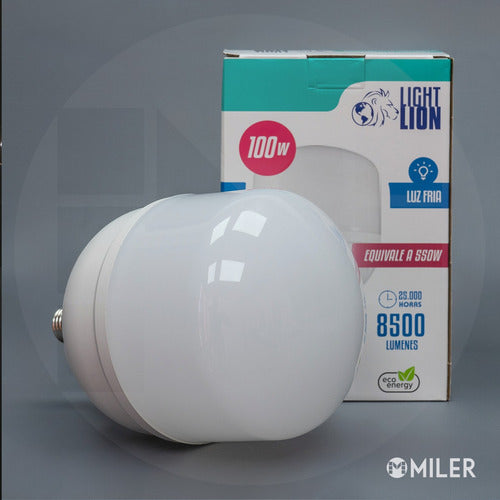 Light Lion Pack X8 High Power LED Bulb 100W E27 7