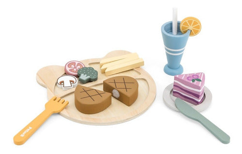 PolarB Kitchen Lunch Set with Educational Accessories 1