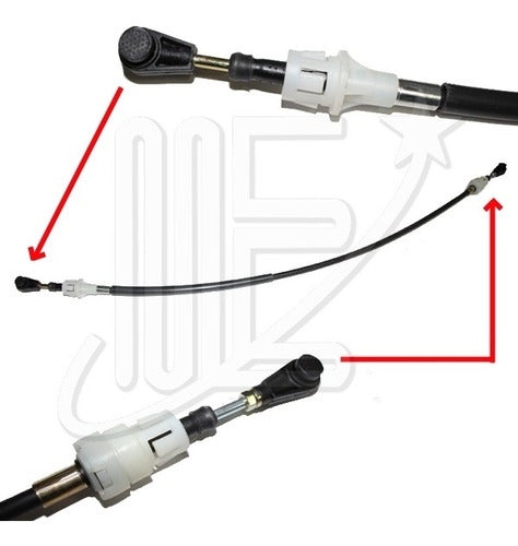 Cable Selector De Cambios Fiat Palio 2 1.4 8v Fire 14 - 17 0