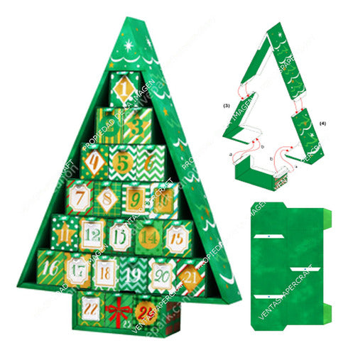 Mega Christmas Pack - Papercraft Files (Email Delivery) 1