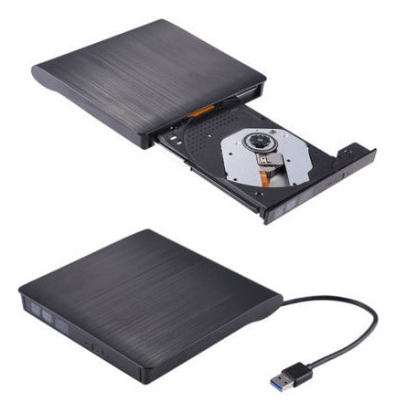 Usb 3.0 Cd Externo Slim Dvd Writer Unidad Quemador Lector Re 2