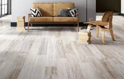 Ilva Porcelanato Antique Wood Bianco 15x90 2da 0