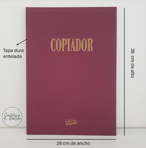 Contable Copybook RAB 26x36 100 Sheets Hardcover 1