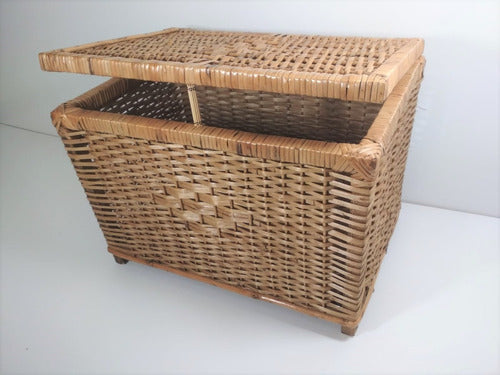 Mimbrería La Paz Wicker Storage Chest 1