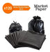 Market Paper Black Waste Bag 50x70 - 120 Units 0