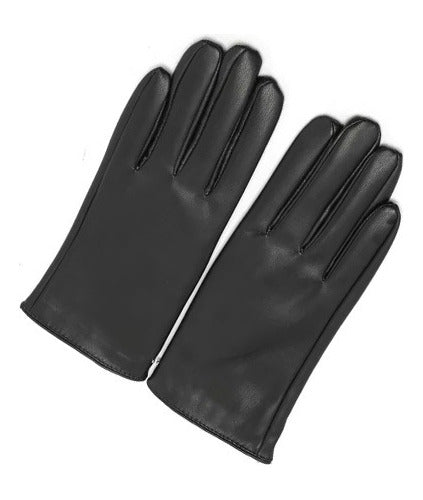 De Once Al Pais Stylish Unisex Eco Leather Gloves - Super Warm 3