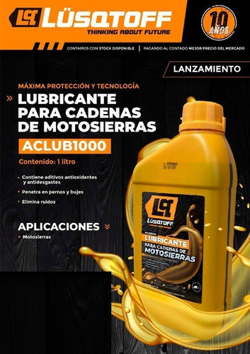 Lusqtoff Aceite Para Cadena De Motosierras 1 Litro Lubricant 1