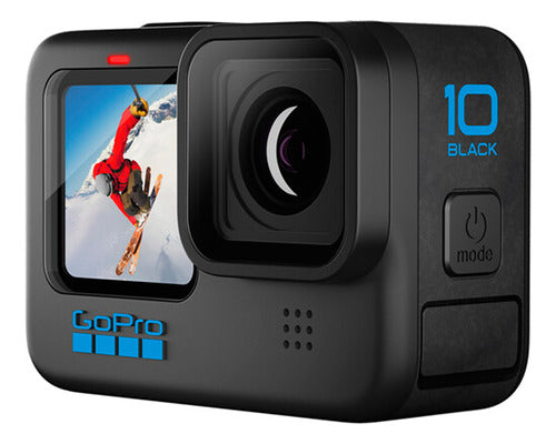 GoPro Hero 10 Black 23MP 5.3K Waterproof Camera - 10m 1