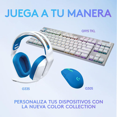 Auriculares Con Cable Logitech G335 Pc Mic Con Silenciamient 7