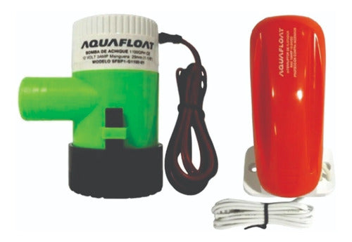 Aquafloat 12V 1100GPH + Automatic Bilge Pump - Premium 0