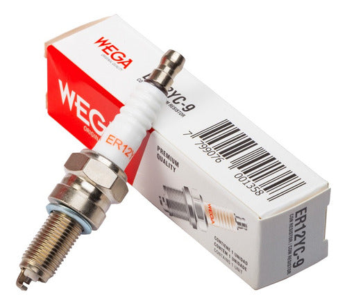 Wega W-ER12YC-9 Spark Plug for Bajaj Dominar 375 400 0