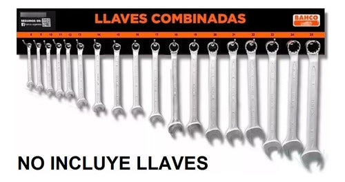 Chapon Bahco Para Llaves Combinadas 8 A 25mm Con Ganchos 0