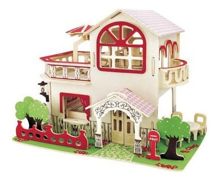 Artisan Wooden House Miniature DIY Kit 3