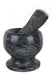 D+M Bazar White Marble Mortar and Pestle 1