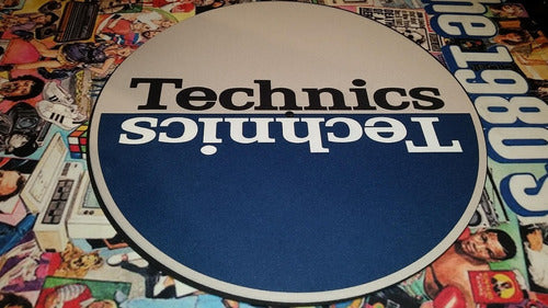 1 Technics Azul Slipmat Paño Bandejas Latex La Mejor Calidad 2