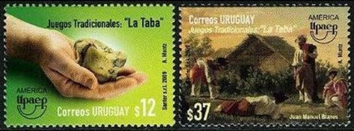 Tema América Upaep - Juegos  - Uruguay - Serie Mint 0