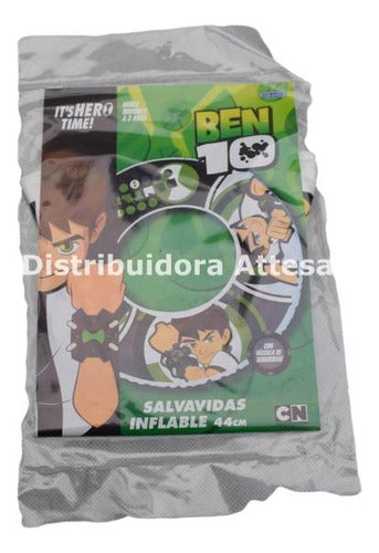 Salvavida Ben 10 Vulcanita Caffaro 44 Cm En Bolsa 0