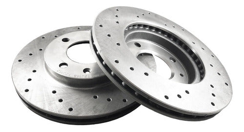 GR FRENOS Volkswagen Gol G4 Racing Brake Discs 0