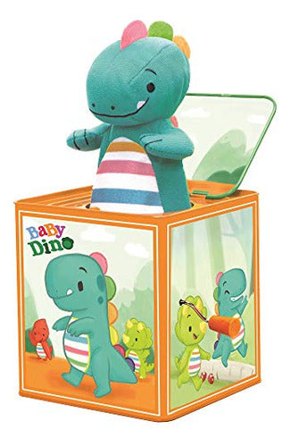 Schylling Baby Dino Jack In The Box, Verde (bdjitb) 0