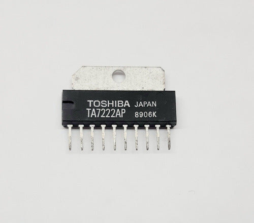 Toshiba Japan Ta7222 Ta7222ap Integrated Amplifier AF 5.8W VCC 20V 0