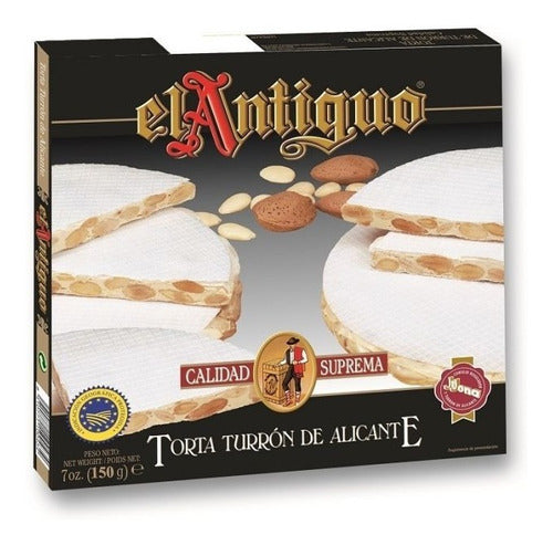 Torta Turrón de Alicante El Antiguo 4 x 150g Spain Offer! 0