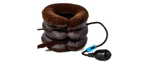 TUBELUX Inflatable Cervical and Neck Traction Collar Relieves Pain 0