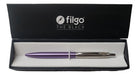 Filgo Retractable Black Ink Ballpoint Pen Gift Box 0