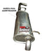 Escapes Bedoya VW Gol Gli and Power Nafta 1.6 Rear Muffler (1999 to 2009) 2