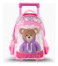 Backpack with Wheels 18 Inches Teddy Bear Light Footy Sharif Express 2
