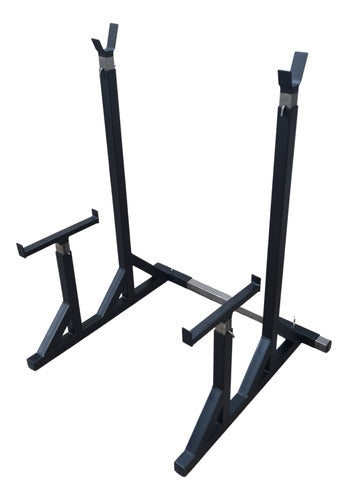 Cattani Fitness Rack Soporte Sentadillas Gym Gimnasio Reforzado Envió Gratis 0