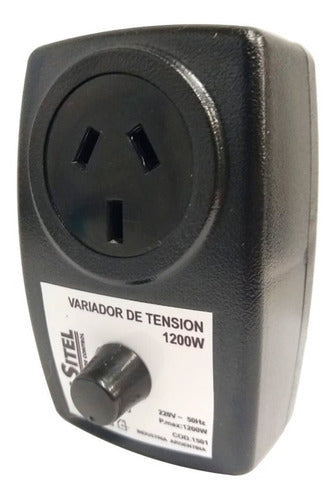 RBC-Sitel Dimmer Enchufable Variador De Tensión 220v 1200w 1