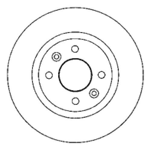 Disco Freno Del (259mm) Renault R1988-96 0