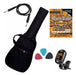 Electric Guitar Case Combo with Picks, Tuner, Strings 09, and Cable 0