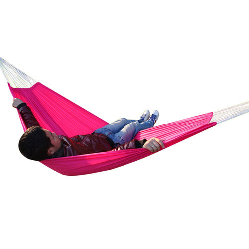 AOTO Lightweight Casual Breathable Parachute Fabric Hammock for 2 People 0