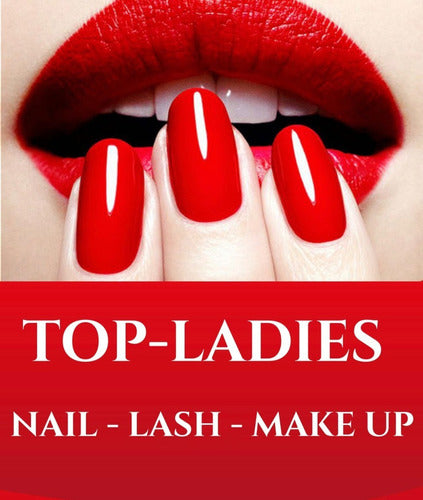 TOP-LADIES 3 Mirror Effect Nail Powders with Applicator Brush 2