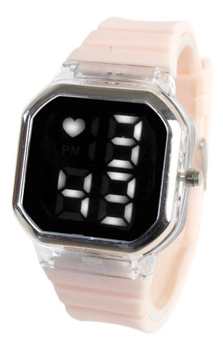 Tienda UPA LED Digital Silicone Heart Watches - Special Offer! 3