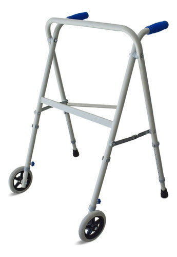 Iallo Adjustable Foldable Orthopedic Walker with Wheels - The Best 0