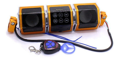 Radio Moto Fm/bluetooh/alarma 0