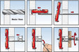 Tarugos Duotec 10 Mm Fischer Durlock X Unidad Berte 5