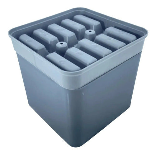 Km Solutions Square Ice Storage Cooler 2