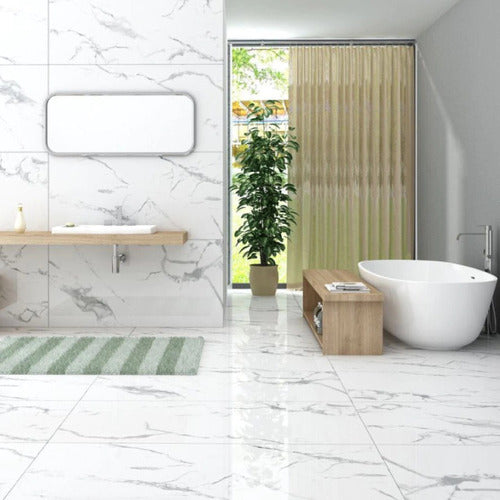 Porcelanato Tendenza 59x119 2da  Pul Pearl Totos 1