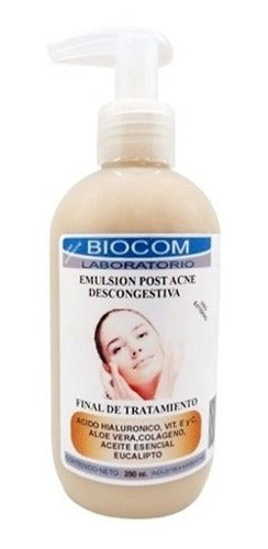 Biocom Emulsión Post Acné Y Rosácea Descongestiva 250 Gr 0