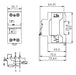 Disyuntor Interruptor Diferencial Bipolar 25a 30ma Din Tbcin 4