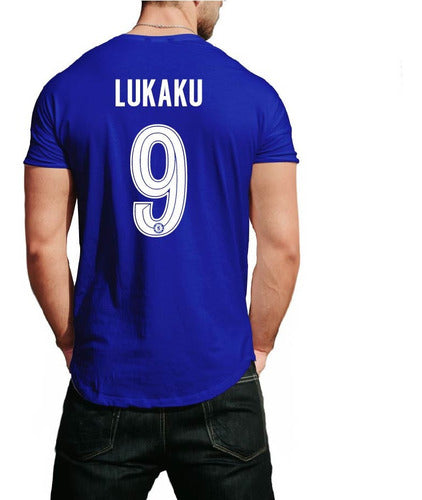 Chelsea Fan Cotton Shirts 9 Lukaku, 7 Kanté, 10 Pulisic Et 1