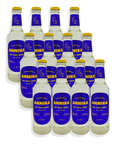 Agua Tonica Annika Premium Mixer Porrón 275ml Caja X12u 0