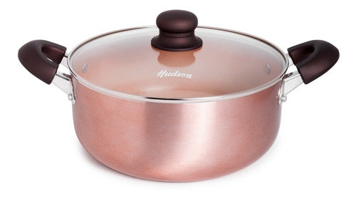 Hudson Non-Stick Ceramic Casserole Pot 24cm 1