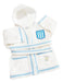 Newborn Hooded Bathrobe Racing Club 6